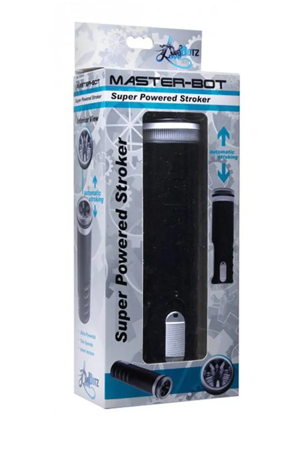 XR Brands XR Brands Lovebotz MasterBot Super Powered Automatic Stroker Male Sex Toys