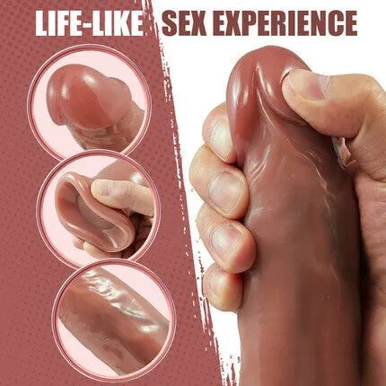 AcmeJoy Anal EVO 5 Beads Rotating Swing 8 Vibrating Dildo 917 Inch