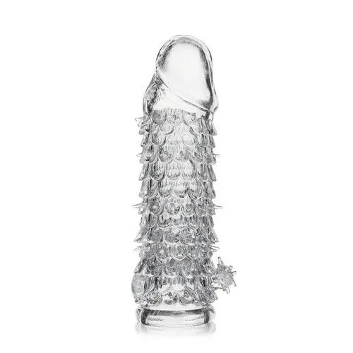 AcmeJoy Male Sex Toys Dragons Scales Clear Penis Sleeve