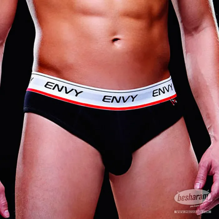 Baci Envy Baci Envy Logo Lowrise Bareback Brief Female Sex Toys