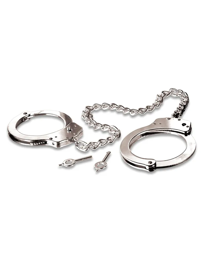 Couples Fetish Fantasy Series Metal Leg Cuffs Pipedream
