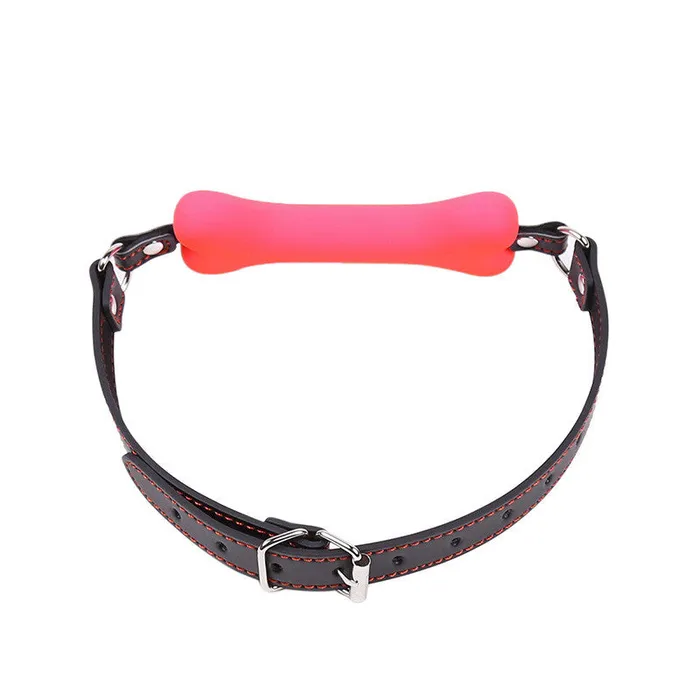 Couples LAZADASEXTOYS Erotic Toys Silicone Dog Bone Ball Fetish Latex Open Mouth Gag Bdsm Bondage Restraints Slave For Sex WomenCouples Adult Games Support COD