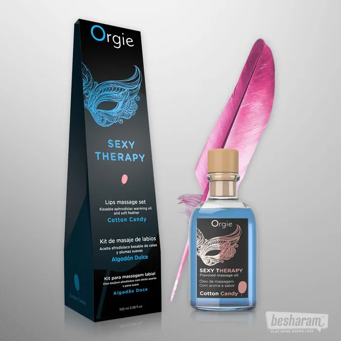 Couples Orgie Orgie Sexy Therapy Lips Massage Kit