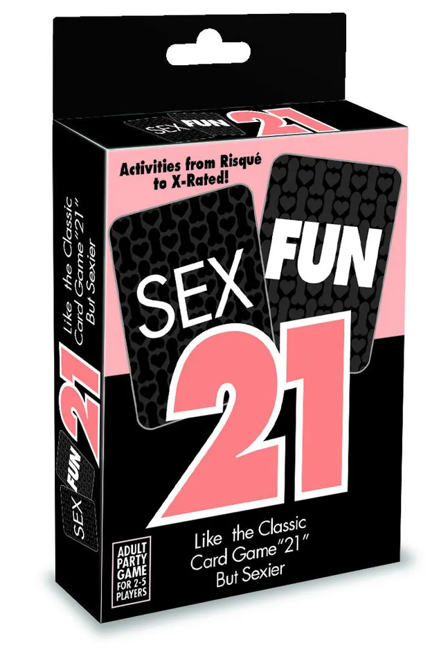 Couples Sex Fun 21 Adult Card Game Little Genie
