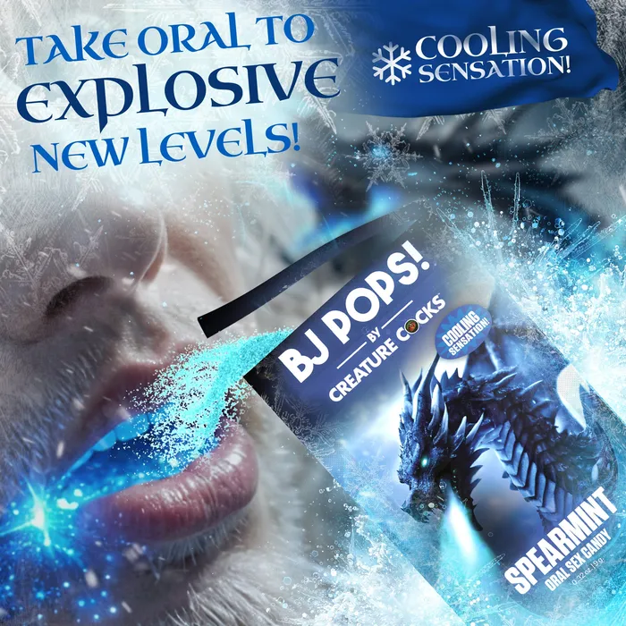 Creature Cocks BJ Pops Cooling Oral Sex Candy Couples