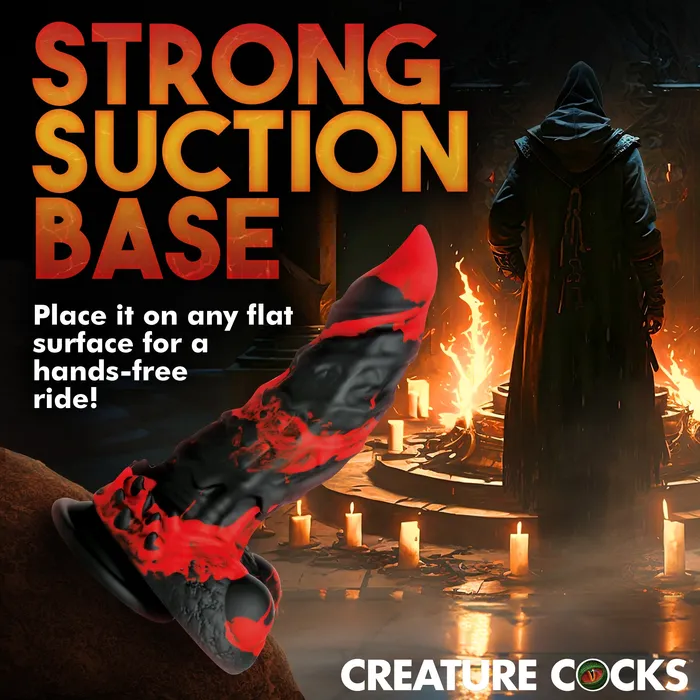 Dildos Fire Demon Monster Silicone Dildo Creature Cocks