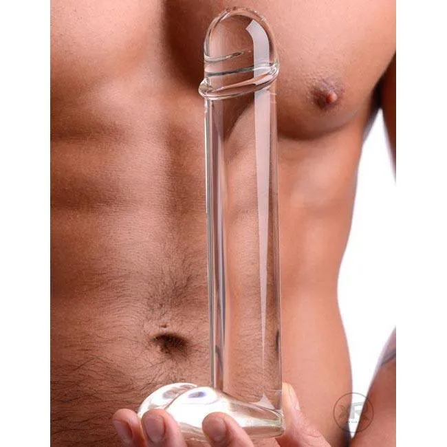Dildos Sukra 8 Inch Glass Dildo Prisms Erotic Glass