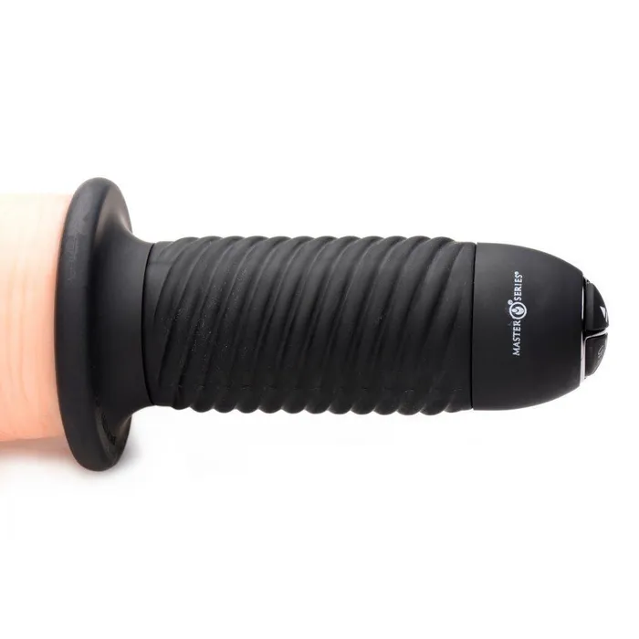 Female Sex Toys Onslaught 13 Mode XXL Vibrating Giant Dildo Thruster Master Series