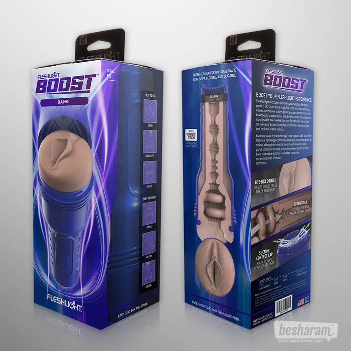 Fleshlight Male Sex Toys Fleshlight Boost Bang Masturbator