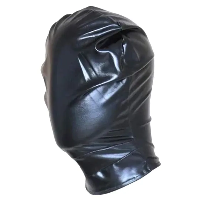 Glossy Full Face Slave Hood Lovegasm Vibrators