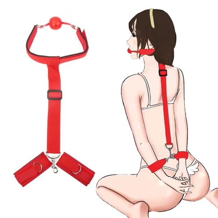 Handcuffs Ankle Cuffs BDSM Bondage Restraint Bondage Fetish Slave Adult Games Erotic Sex Toys For Woman Couples Sex Products LAZADASEXTOYS Couples