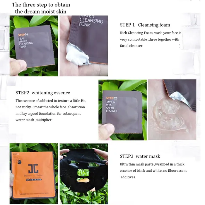 Jayjun Dildos Jayjun Facial Mask Real Water Mask Korean Cosmetic 10pcsPack 744