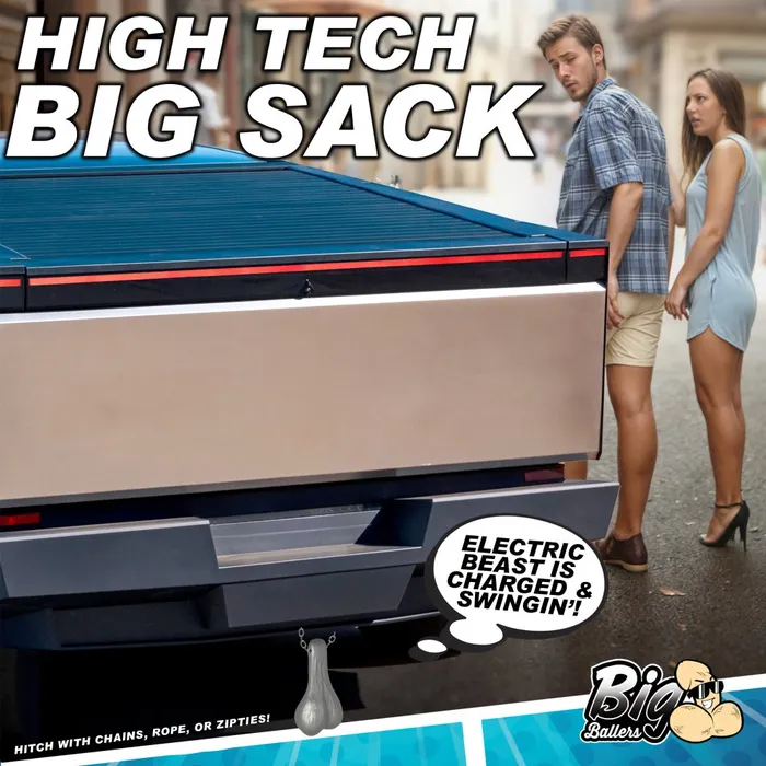 Large Truck Nuts Big Ballers Male Sex Toys