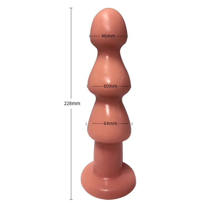LAZADASEXTOYS Anal Large Anal Beads Sex Toys For Adults Woman Men Gay Big Butt Plug Anal Dildo Male Prostate Massage Female Anus Expansion Anla Sex