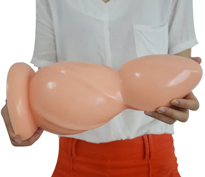 LAZADASEXTOYS Male Sex Toys FAAK 11647super huge thick anal plug gaint large pagoda adult sex toy shop unique treasure women stuffed stimulator product