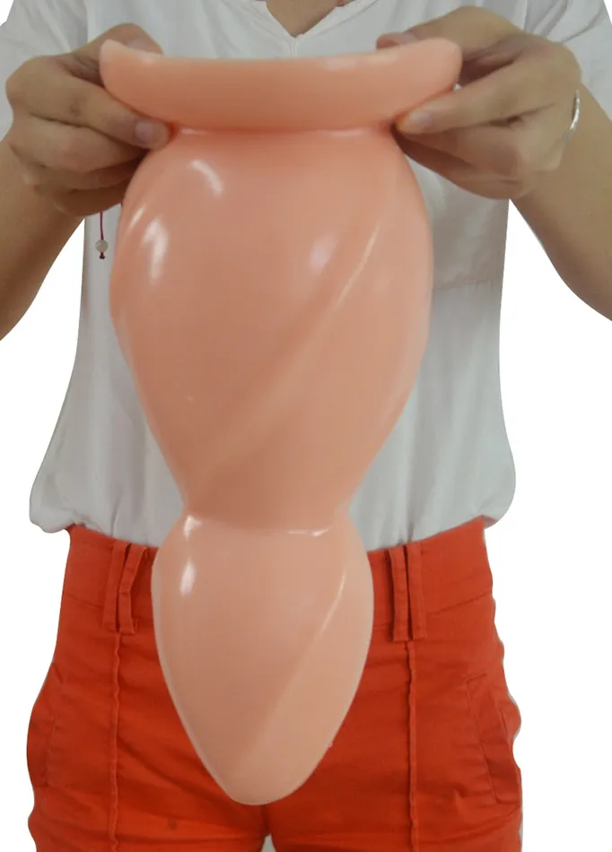 LAZADASEXTOYS Male Sex Toys FAAK 11647super huge thick anal plug gaint large pagoda adult sex toy shop unique treasure women stuffed stimulator product