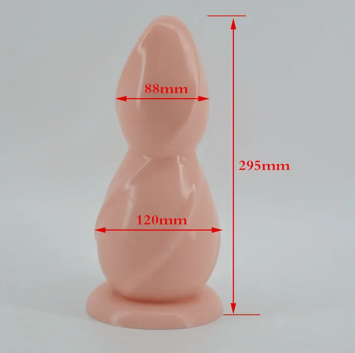LAZADASEXTOYS Male Sex Toys FAAK 11647super huge thick anal plug gaint large pagoda adult sex toy shop unique treasure women stuffed stimulator product