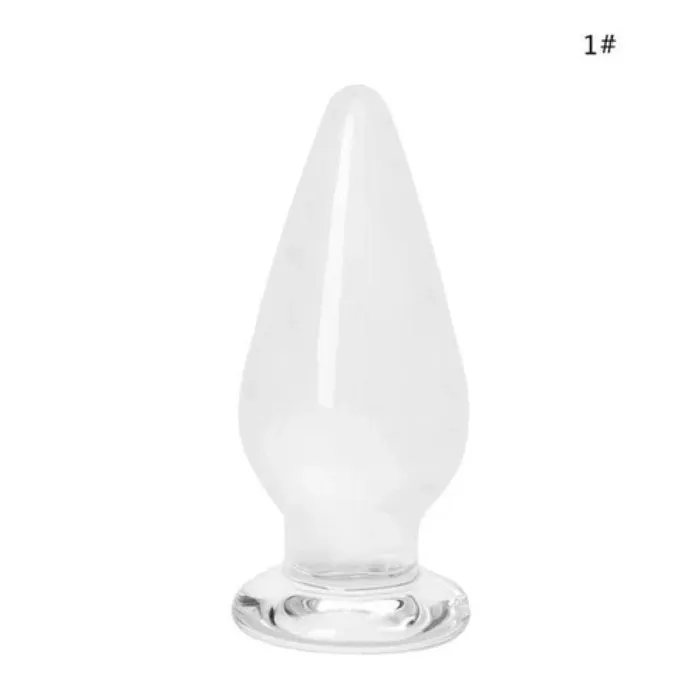Lovegasm Anal 7 Styles Crystal Glass Plug Training Men