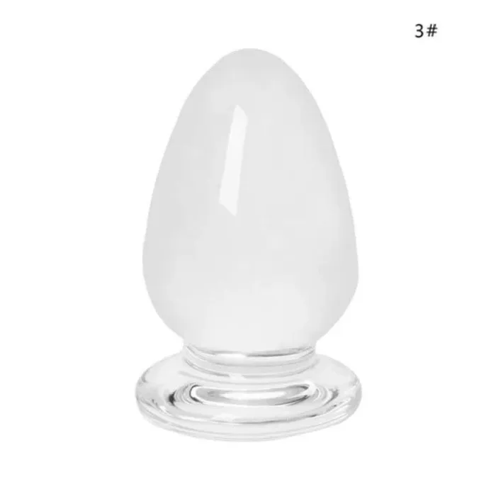 Lovegasm Anal 7 Styles Crystal Glass Plug Training Men