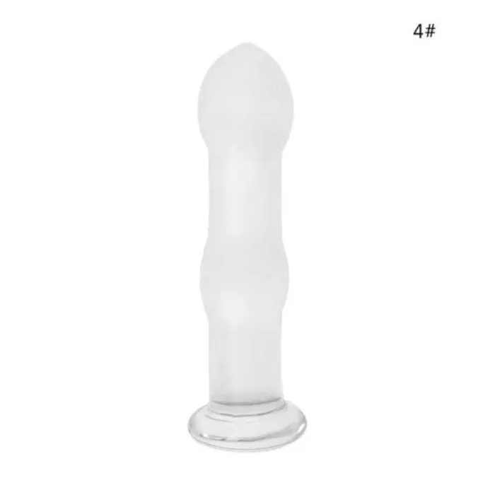 Lovegasm Anal 7 Styles Crystal Glass Plug Training Men
