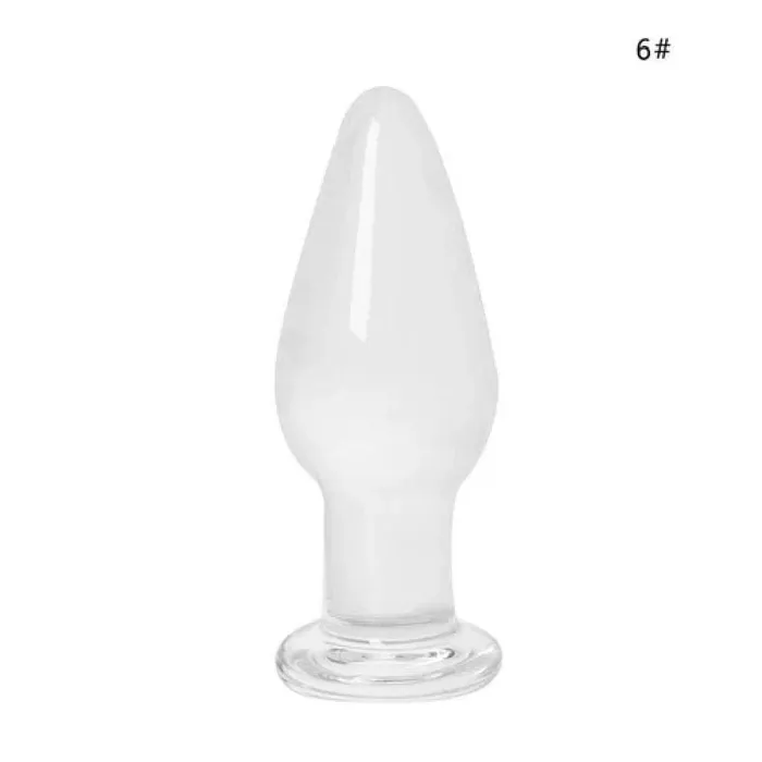Lovegasm Anal 7 Styles Crystal Glass Plug Training Men