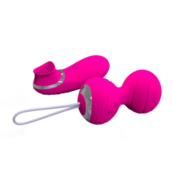 Lovegasm Clitoris Stimulating Remote Control Kegel Balls Female Sex Toys