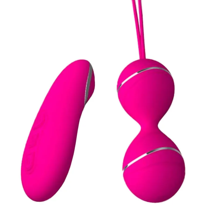 Lovegasm Clitoris Stimulating Remote Control Kegel Balls Female Sex Toys