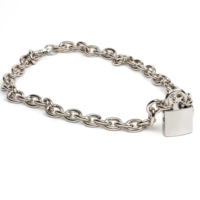 Lovegasm Locking Chain Bondage Necklace Choker Couples