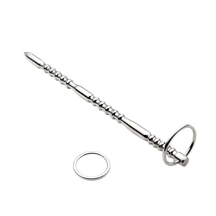 Lovegasm Male Sex Toys Beaded Metal Urethral Sound