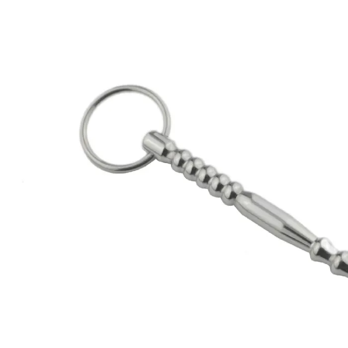 Lovegasm Male Sex Toys Beaded Metal Urethral Sound