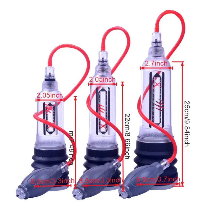 Lovegasm Male Sex Toys Grow Your Cock Water Penis Pumps