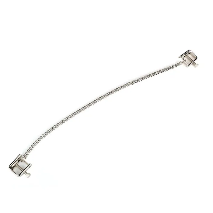 Lovegasm Male Sex Toys Metal Chain Adjustable Clamp
