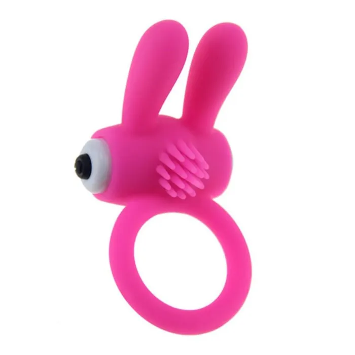 Lovegasm Male Sex Toys Ring With Tickler Erotic Penis Massage Rabbit Ring