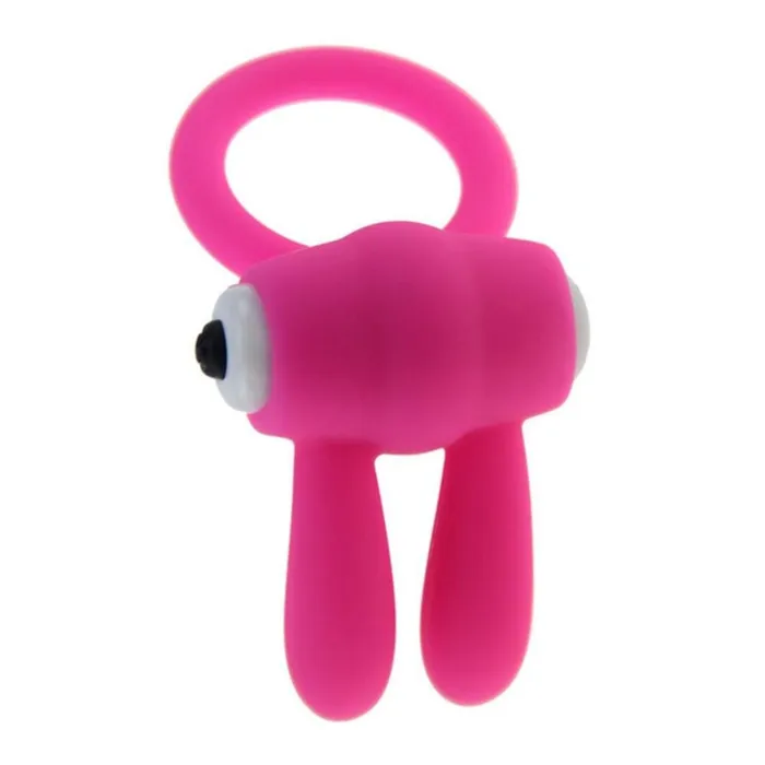 Lovegasm Male Sex Toys Ring With Tickler Erotic Penis Massage Rabbit Ring