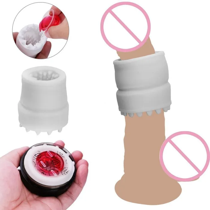 Lovegasm Put Off Ejaculation Masturbation Sleeve Pleasure Stroker Toy for Him Male Sex Toys