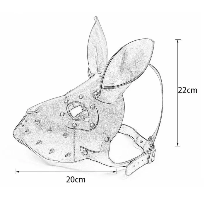 Lovegasm Vibrators Hardcore Bunny Bdsm Gas Mask