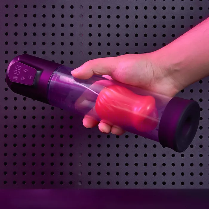 Male Sex Toys Alexander 7 Vibrating 5 Sucking Penis Pump Vacuum Suction Male Penis Extender Acmejoy