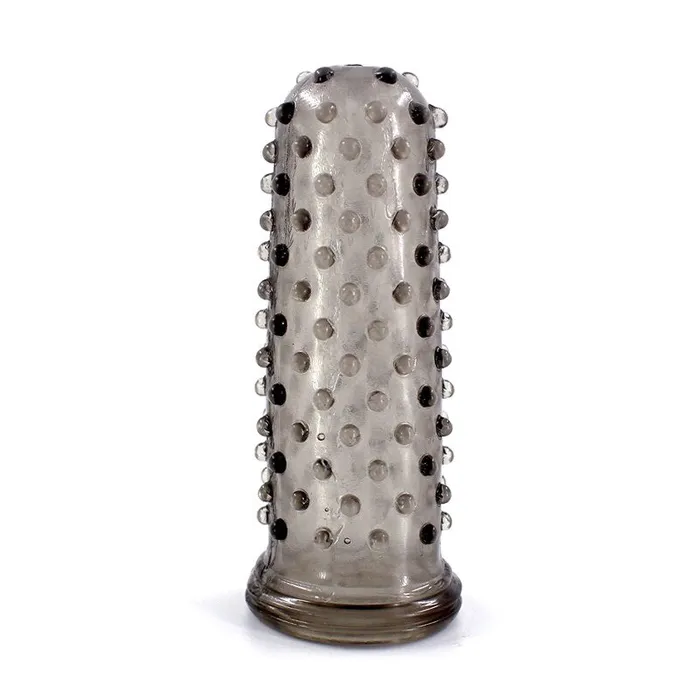 Male Sex Toys LAZADASEXTOYS Finger Penis Sleeve Condom For Woman Vagina ClitStimulation Reusable Condoms For Sex Penis Extender Sex Toys for Man