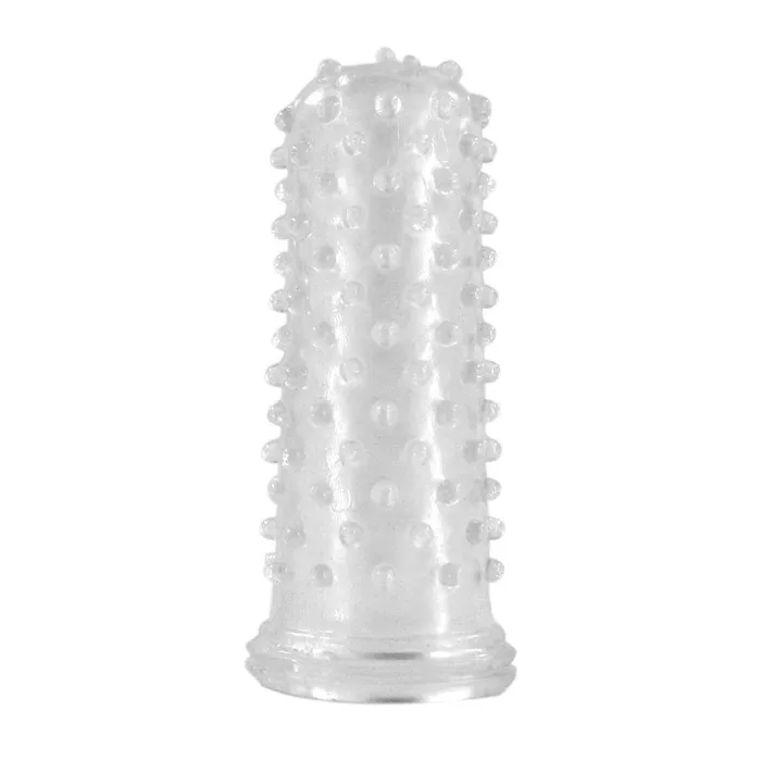 Male Sex Toys LAZADASEXTOYS Finger Penis Sleeve Condom For Woman Vagina ClitStimulation Reusable Condoms For Sex Penis Extender Sex Toys for Man