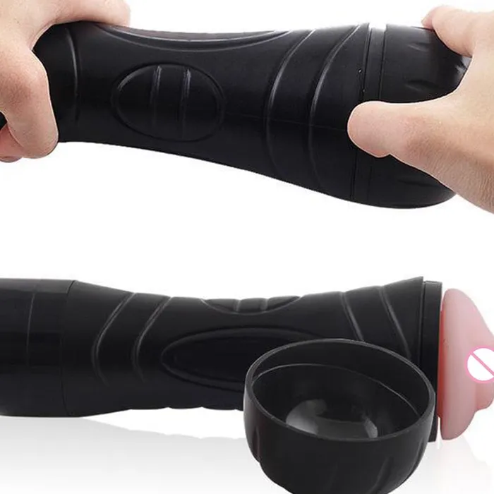 Male Sex Toys LAZADASEXTOYS Multispeed Masturbator For Men Realistic electric Vagina Pocket Pussy Vibrator Male Sex Toys Vibrator Penis massage Machine