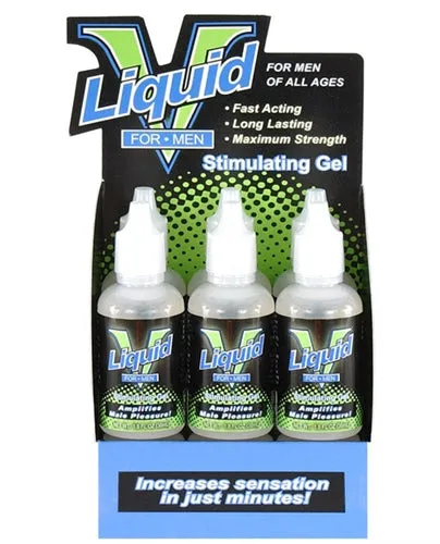 Male Sex Toys Liquid v for Men 6 Pack Display Body Action