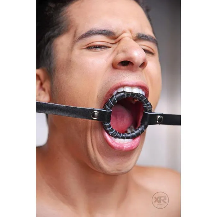 Male Sex Toys ORing Gag Strict Leather