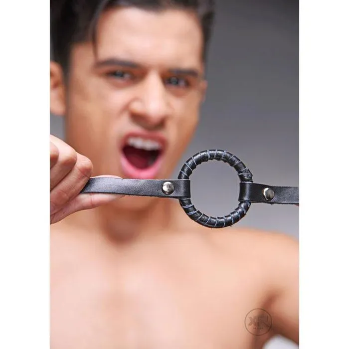 Male Sex Toys ORing Gag Strict Leather