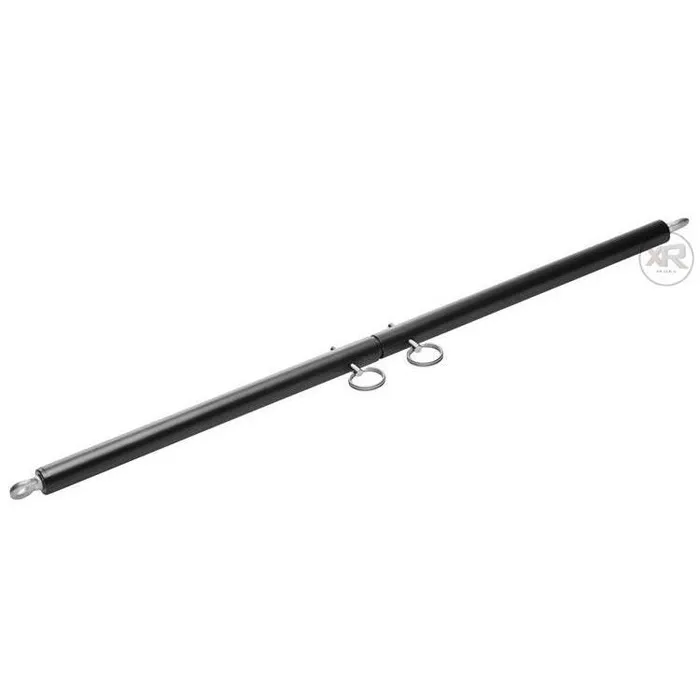 Master Series Anal Black Steel Spreader Bar