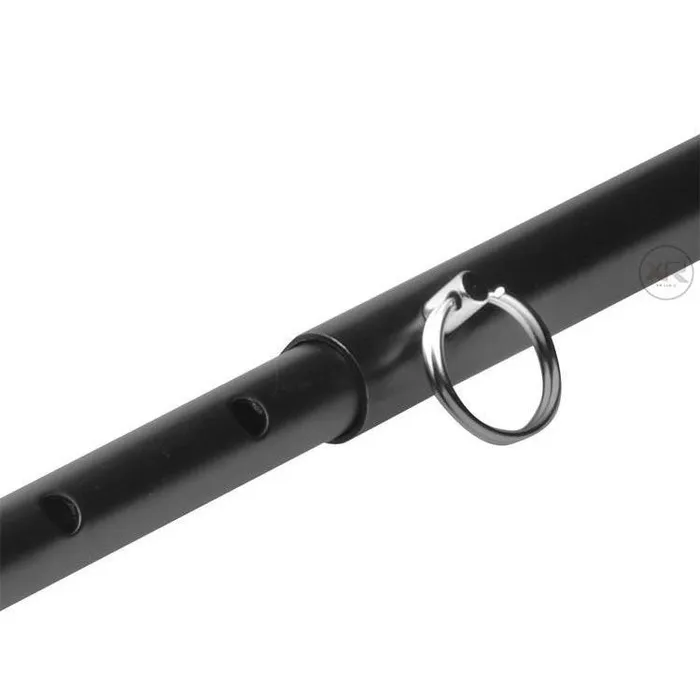 Master Series Anal Black Steel Spreader Bar