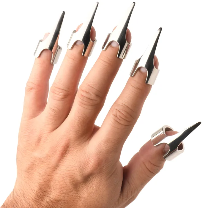 Master Series Couples Clawed 5pc Sensation Play Rings