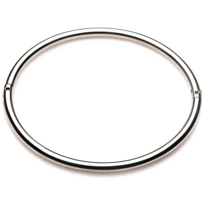 Master Series Possession Stainless Steel Locking Collar Dildos
