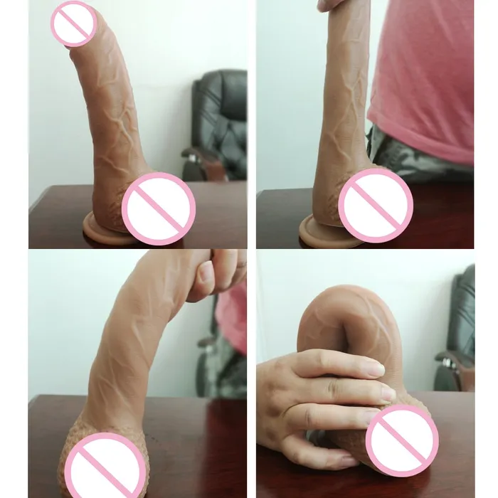 New Skin Feeling Realistic Penis Super Huge Big Dildo with Suction Cup Sex Toys for Woman Sex Products Female Masturbation Cock LAZADASEXTOYS Female Sex Toys