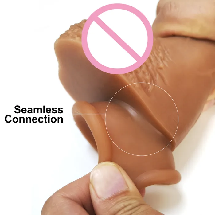 New Skin Feeling Realistic Penis Super Huge Big Dildo with Suction Cup Sex Toys for Woman Sex Products Female Masturbation Cock LAZADASEXTOYS Female Sex Toys