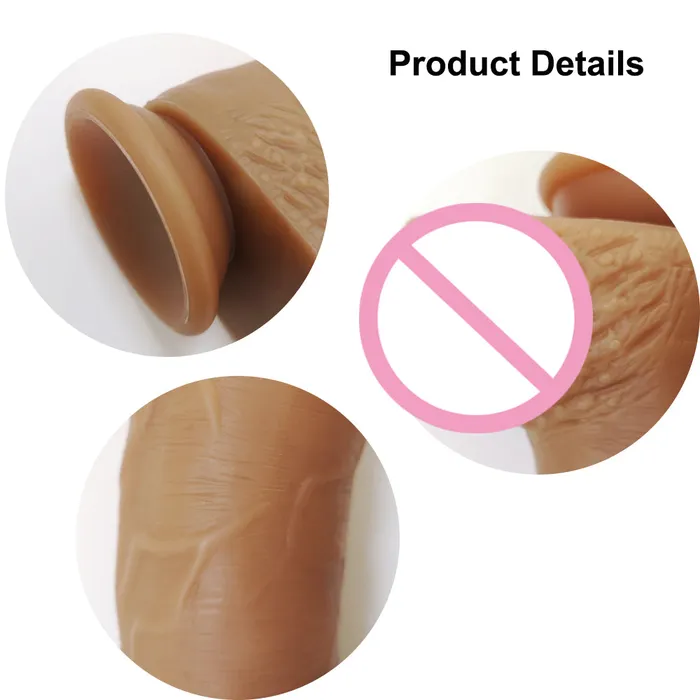 New Skin Feeling Realistic Penis Super Huge Big Dildo with Suction Cup Sex Toys for Woman Sex Products Female Masturbation Cock LAZADASEXTOYS Female Sex Toys